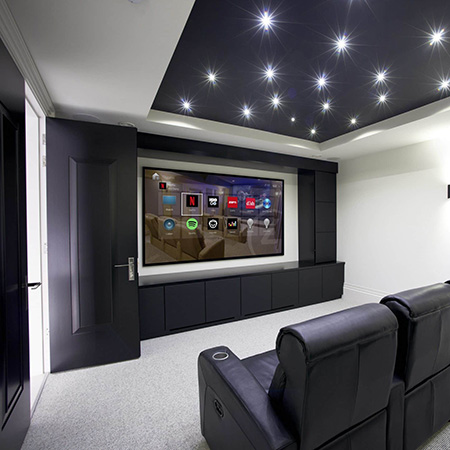 home cinema installation